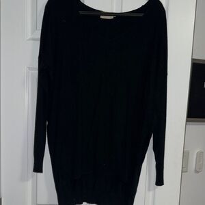 Women's Black Sweater Oversized Long Sleeve Black - Size S/M - Worn Once